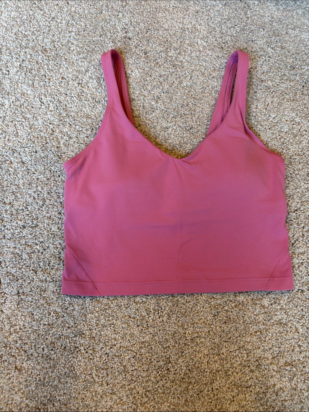 Lululemon Pink Sports Bra – Size 4